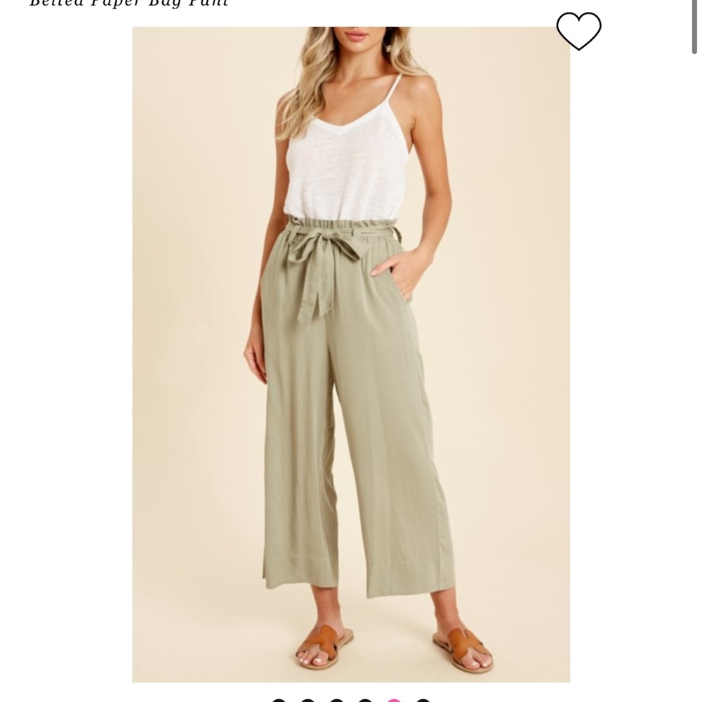 NWT Green pants size large